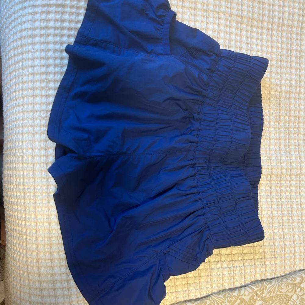 FP Movement by Free People High Waist Blue Shorts